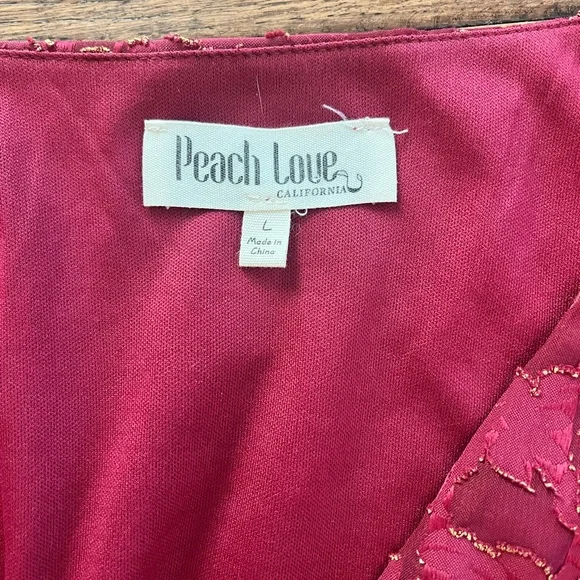 Vibrant Red Dress - Picture 3 of 3